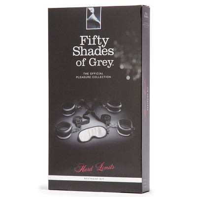 英国Fifty Shades of Grey床上束缚套装情趣手铐脚铐眼罩